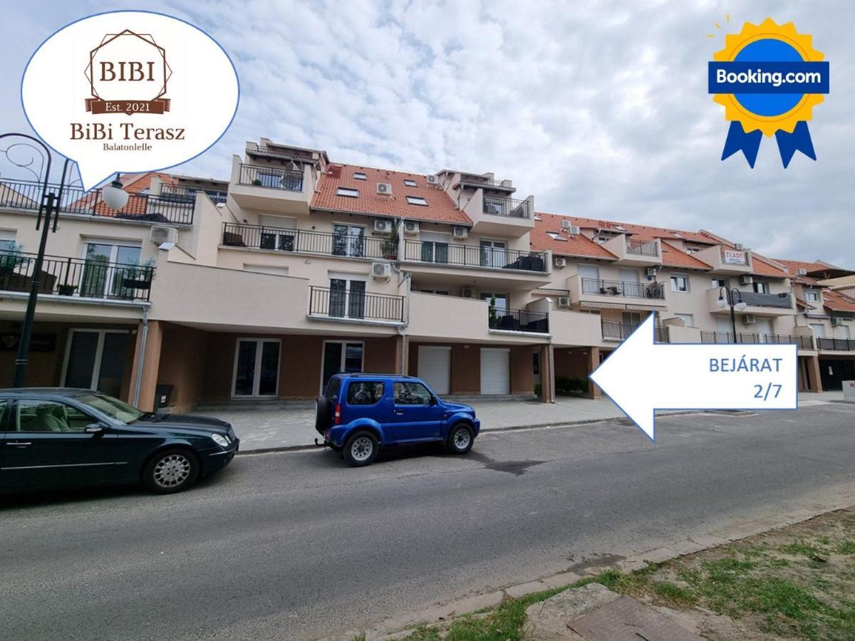 Bibi Terasz Apartman Balatonlelle Extérieur photo